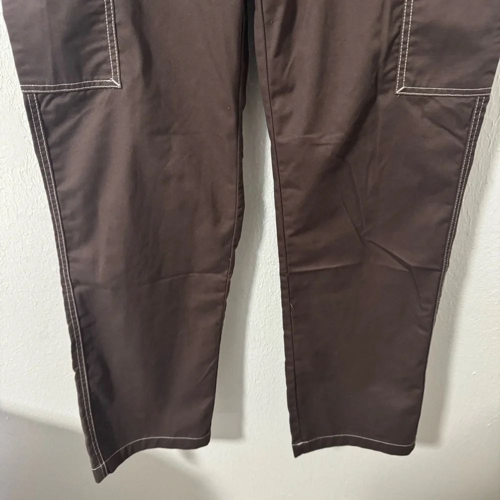 NWT True Religion Men 32x32 Bobby Baggy Cargo Military Pants Chocolate Brown
